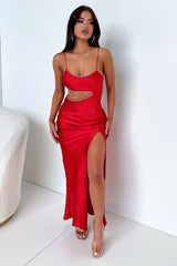 Kiara Maxi Dress - Red