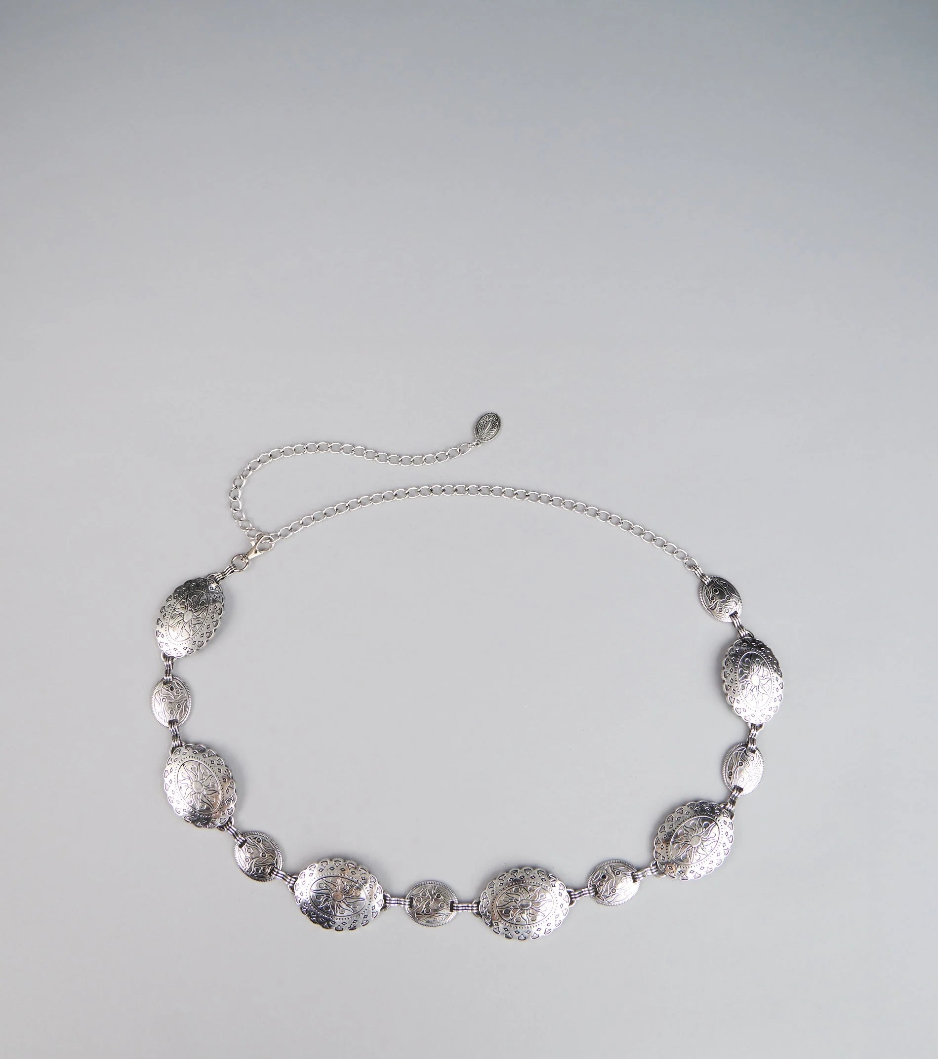 Gilded Elegance Medallion Chain Belt