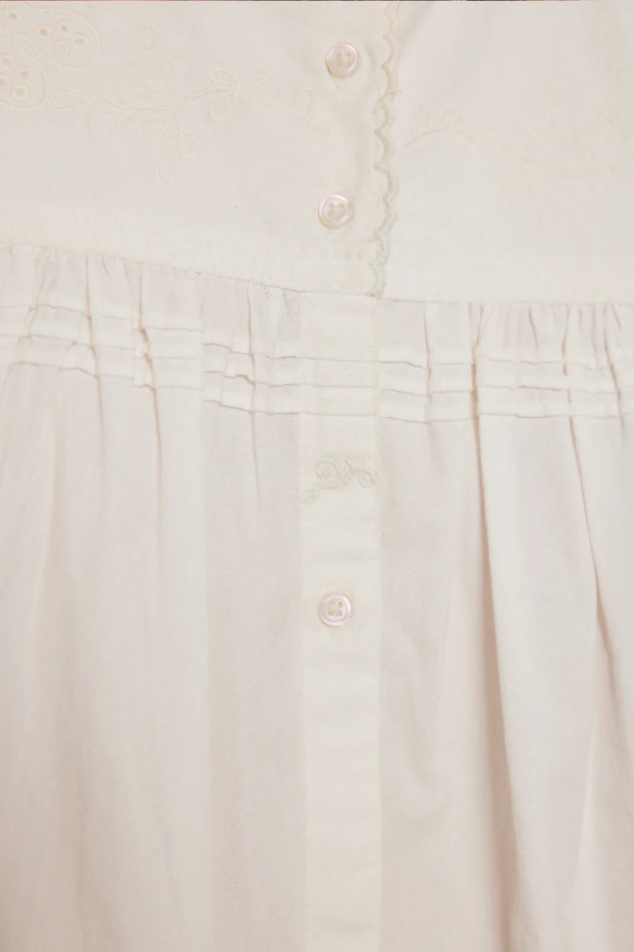 embroidered genevieve mini dress