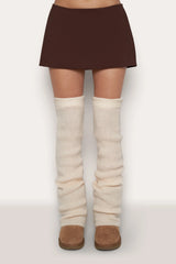 Thigh High Rib Leg Warmers